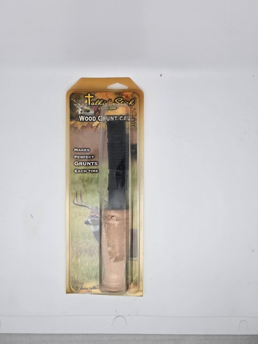 GAME CALL TALKIN STICK Wood DEER GRUNT CALL Wooden Handle
